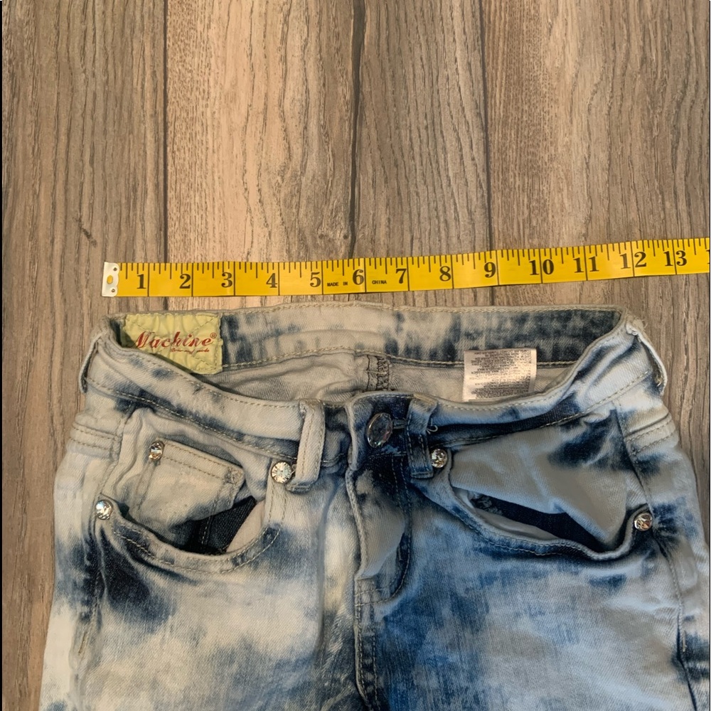 Machine-Acid Washed Jeans - Picture 3 of 6